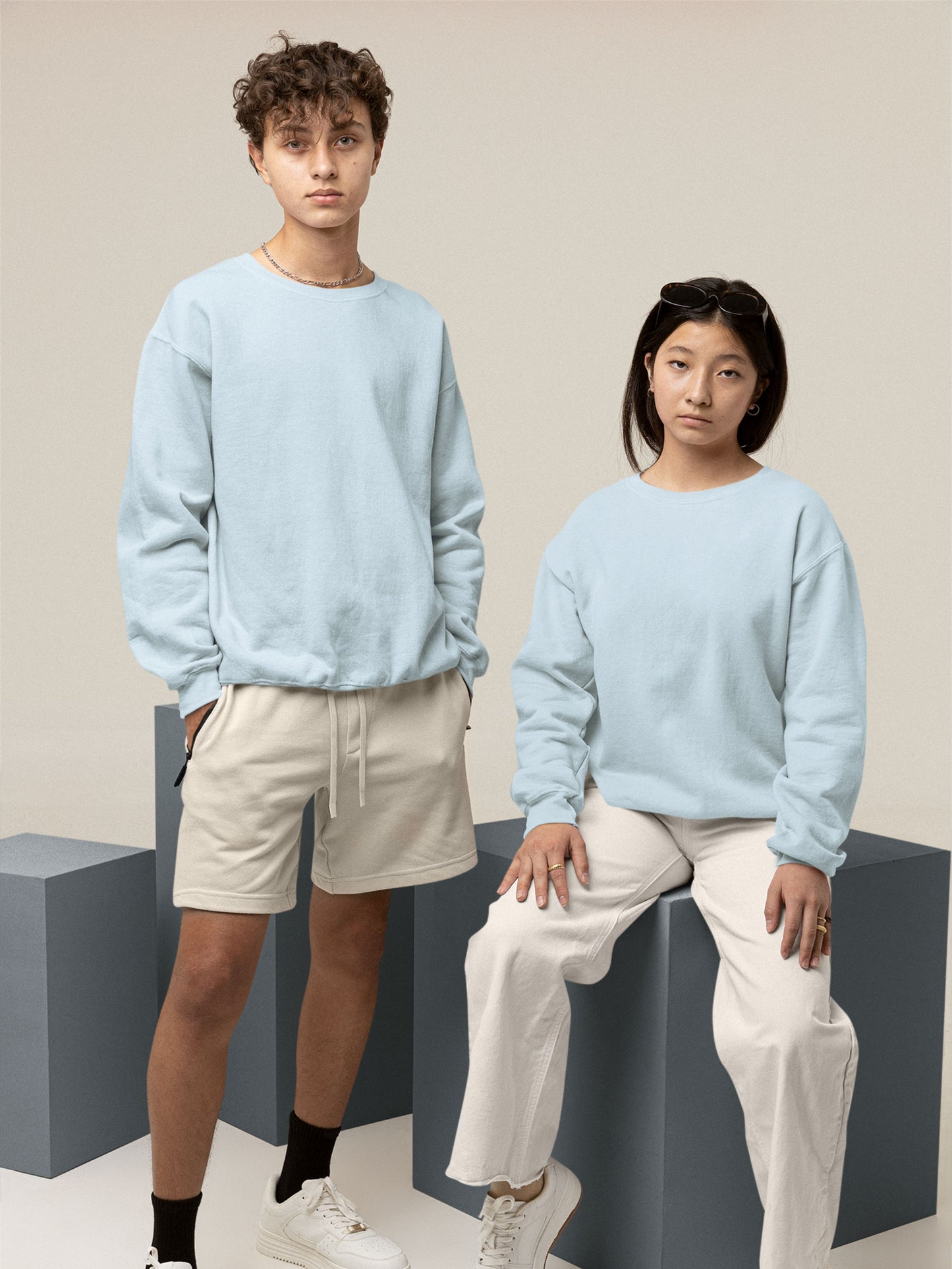 Customised Unisex Sweatshirt | Sky