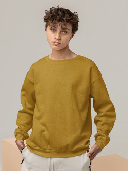 Customised Unisex Sweatshirt | Yellow