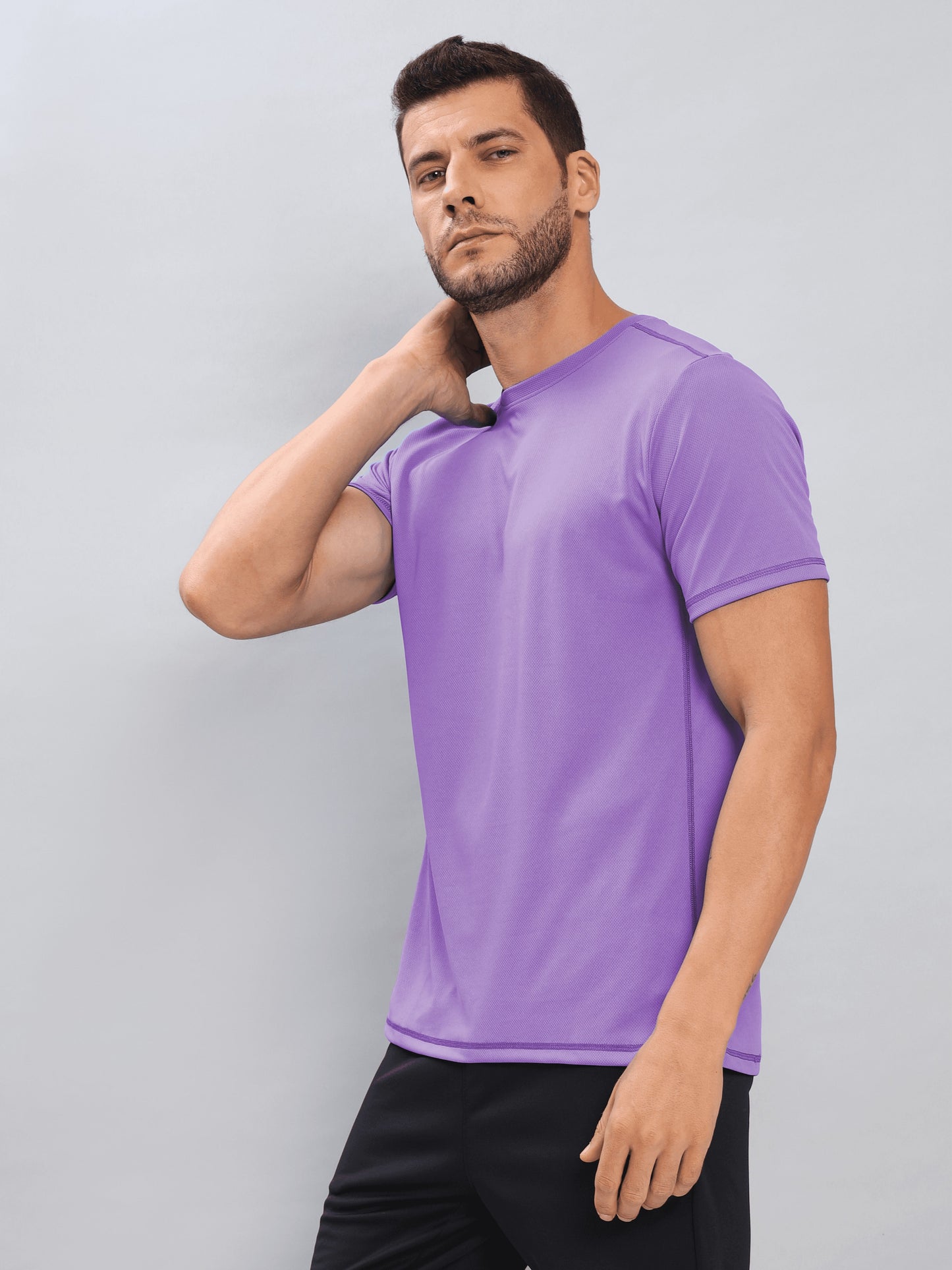 Customised Outdoor T-Shirt | Violet