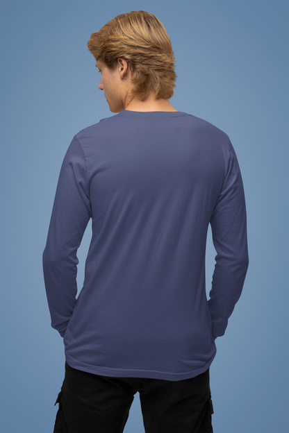 Full-Sleeve T-Shirt | Navy