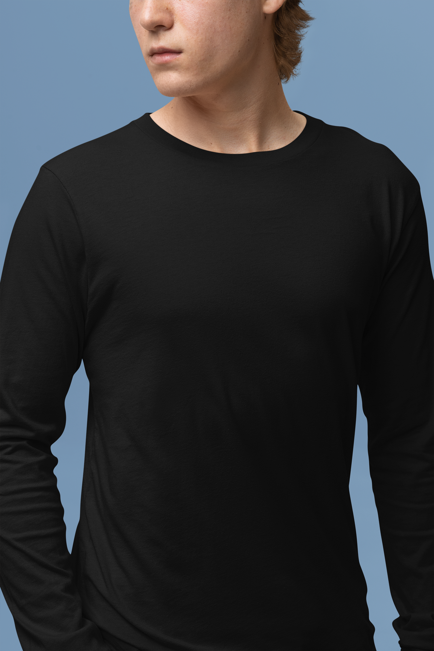 Full-Sleeve T-Shirt | Black