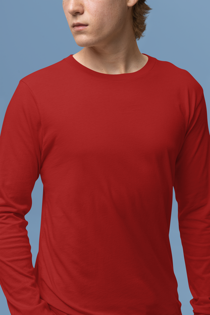 Full-Sleeve T-Shirt | Red