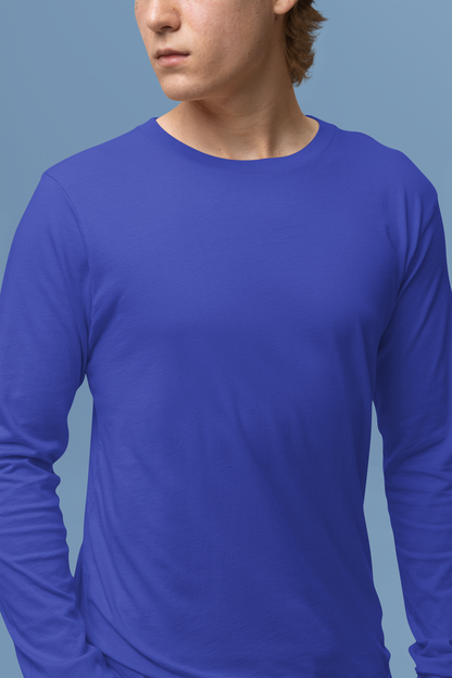 Full-Sleeve T-Shirt | Blue