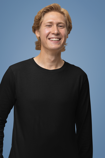 Full-Sleeve T-Shirt | Black