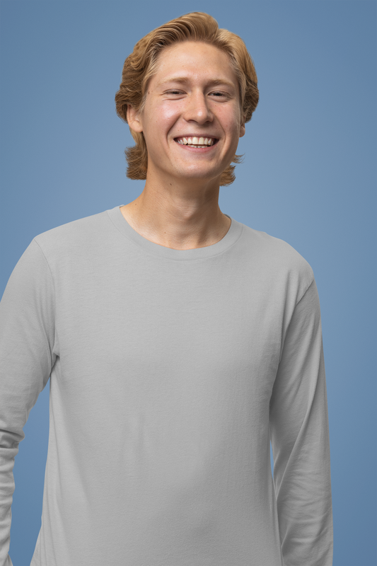 Full-Sleeve T-Shirt | Grey
