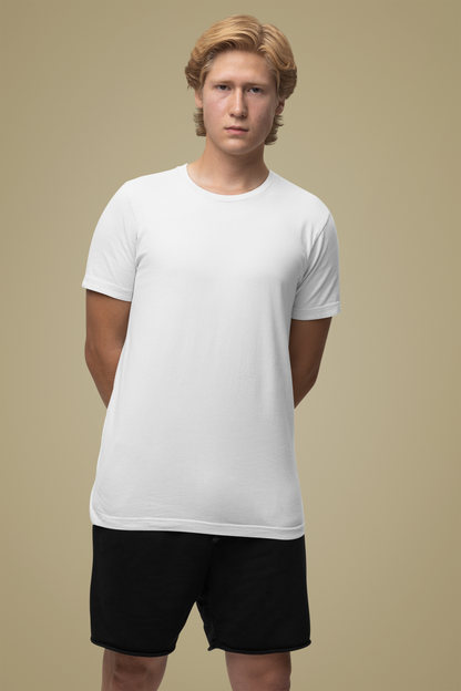 Customised Supima T-Shirt | White