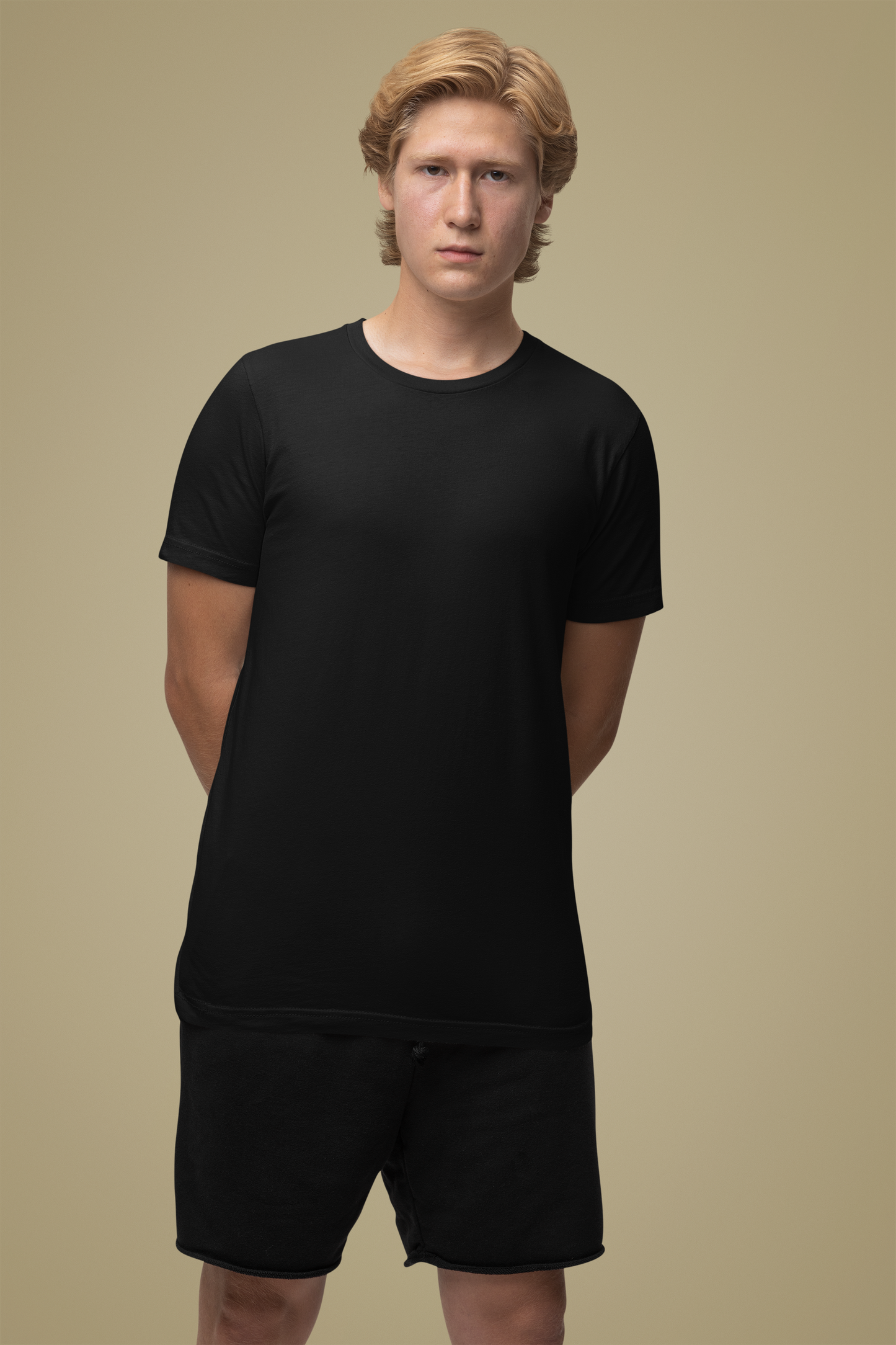 Customised Supima T-Shirt | Black