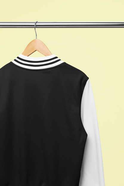 Customised Varsity Jacket | Black
