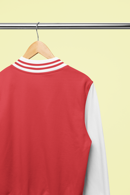 Customised Varsity Jacket | Cherry