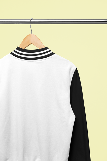 Customised Varsity Jacket | White