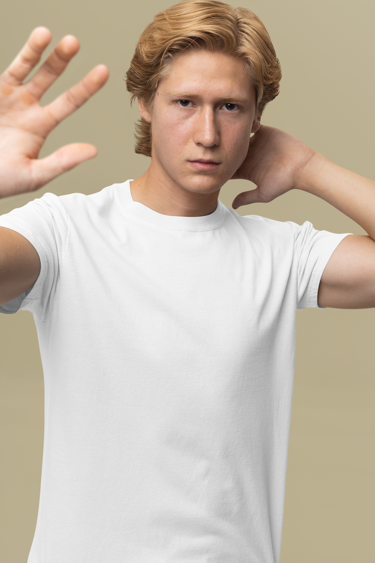 Customised Supima T-Shirt | White