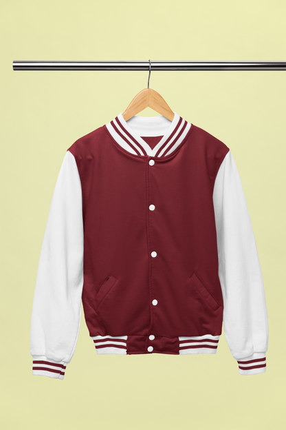 Customised Varsity Jacket | Maroon