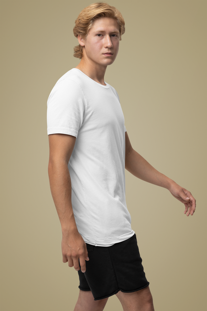 Customised Supima T-Shirt | White