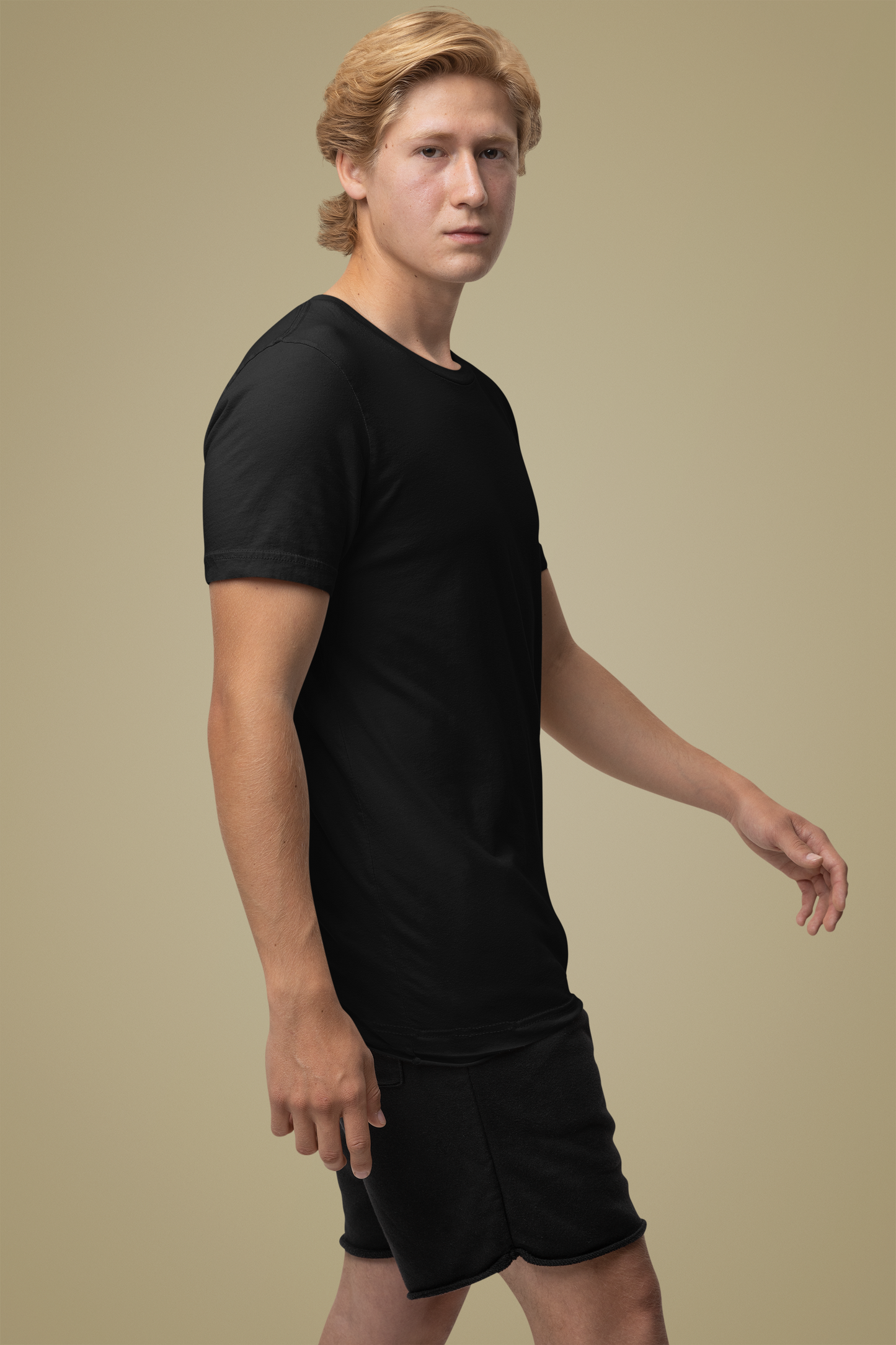 Customised Supima T-Shirt | Black