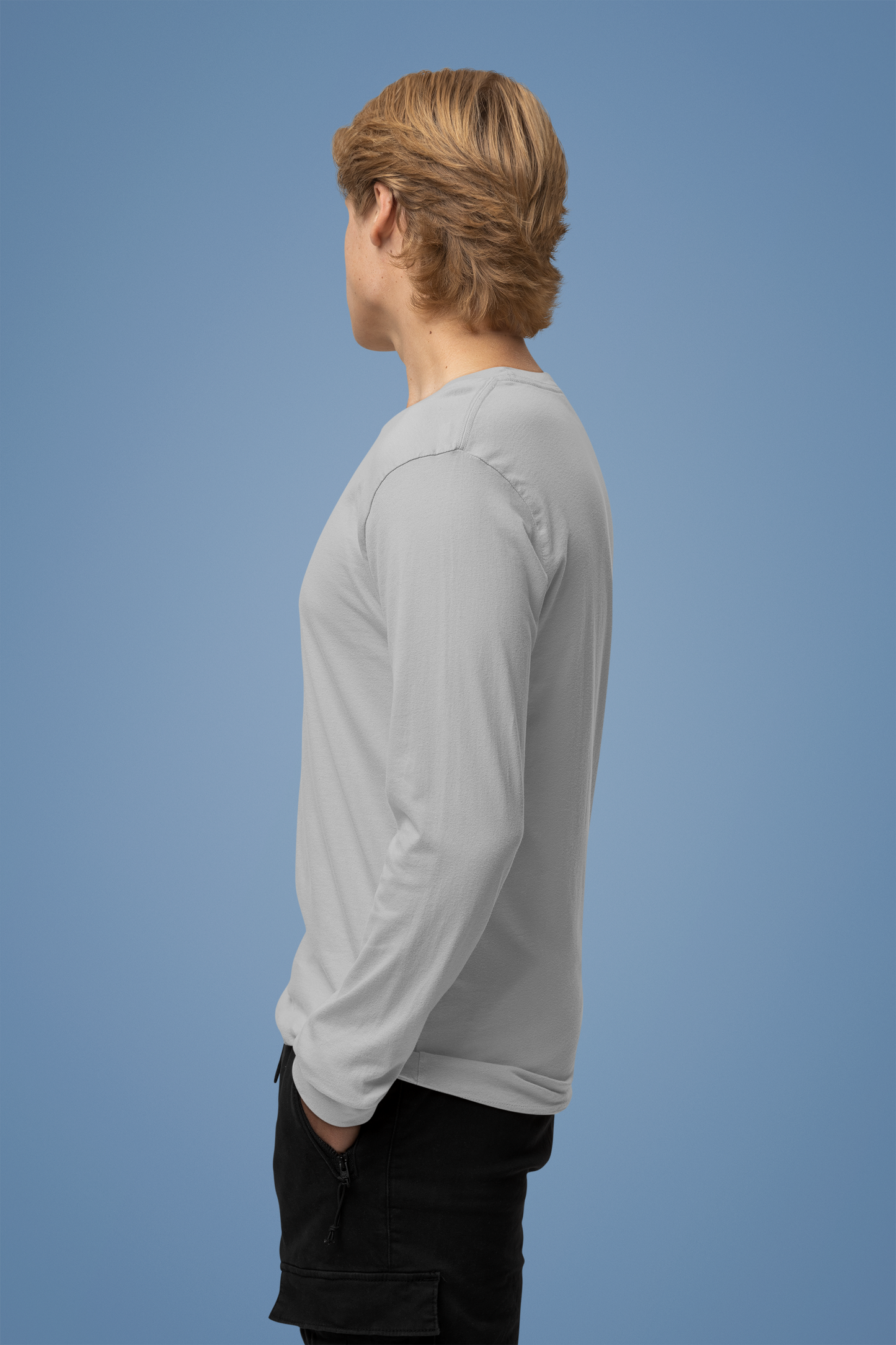 Full-Sleeve T-Shirt | Grey