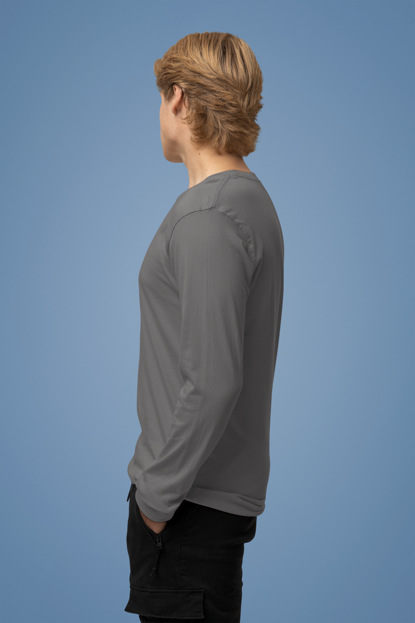 Full-Sleeve T-Shirt | Carbon