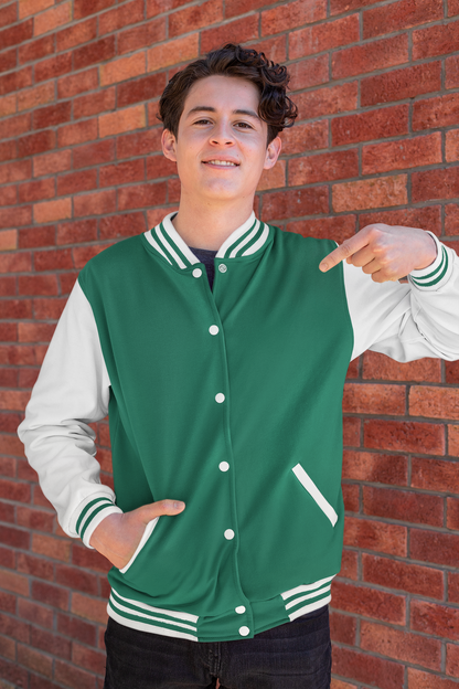 Customised Varsity Jacket | Green