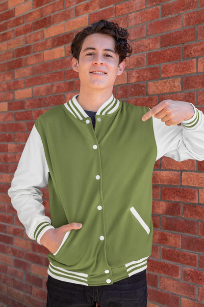 Customised Varsity Jacket | Lemongrass