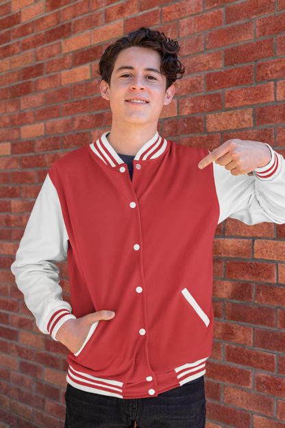 Customised Varsity Jacket | Cherry