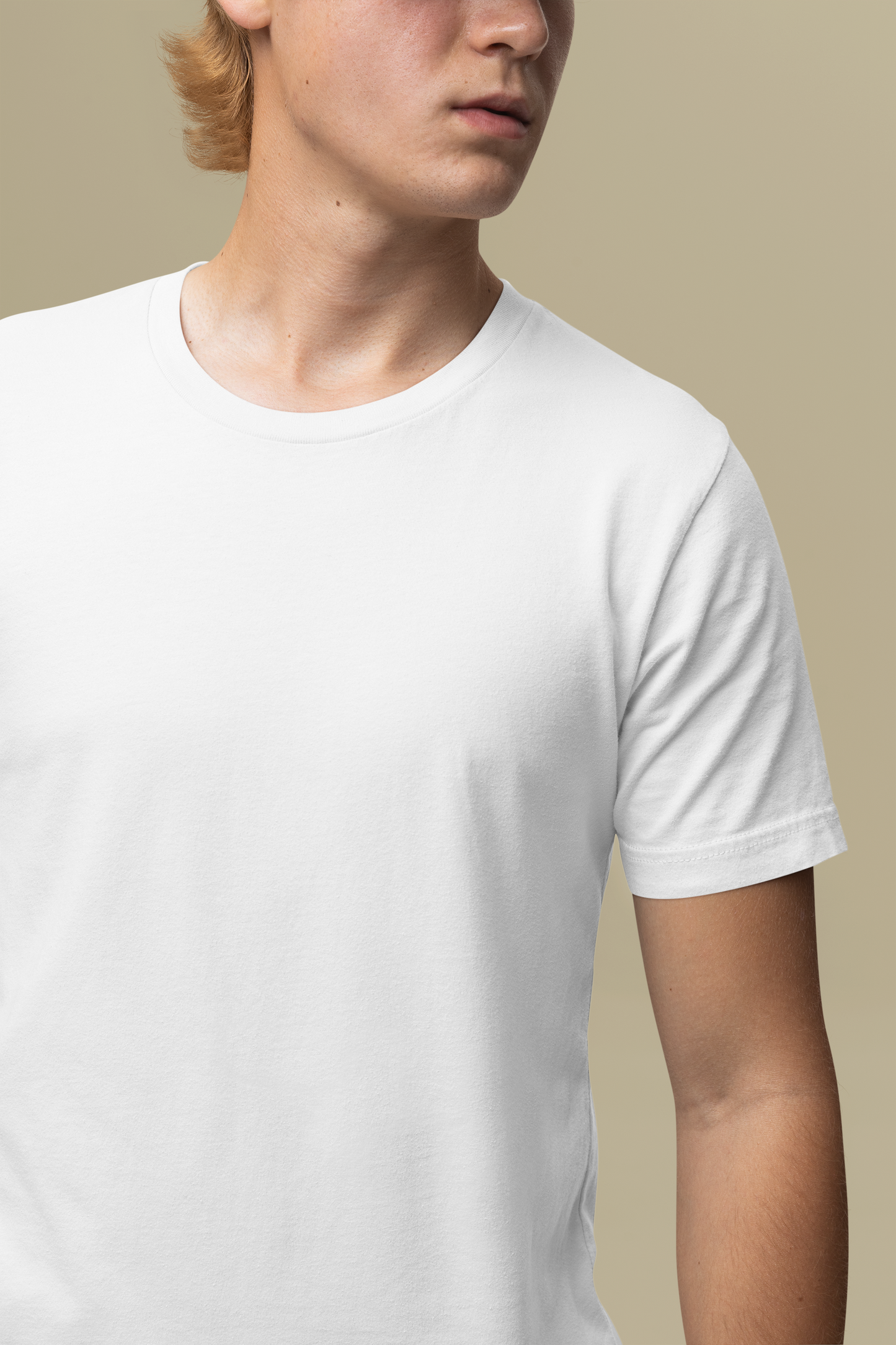Customised Supima T-Shirt | White
